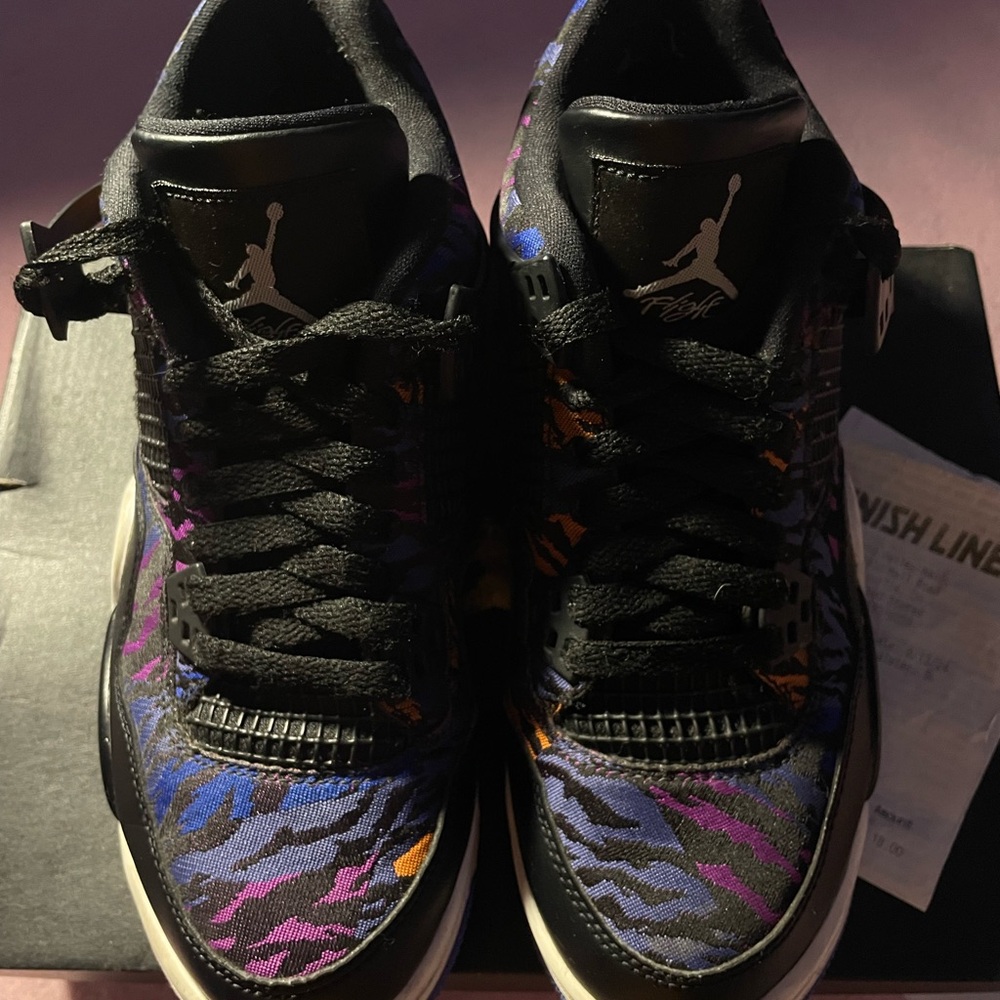 Jordan Women's Sneakers - Black, Purple, Blue, Orange